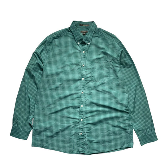 【USED】Eddie Bauer Check BD Shirt