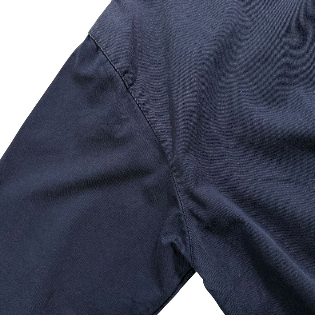 【USED】90s CHAPS RALPH LAUREN Swing Top Jacket Navy L / チャップス ラルフローレン スウィングトップ ドリズラージャケット ネイビー 濃紺 タータンチェック裏地 90年代 ヴィンテージ 古着