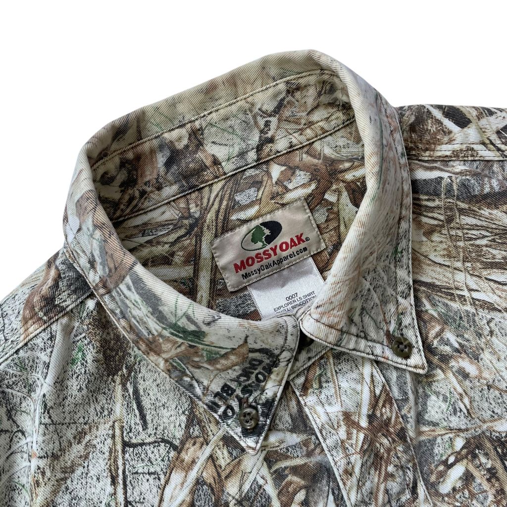 【USED】Mossy Oak Realtree Camo BD Shirt