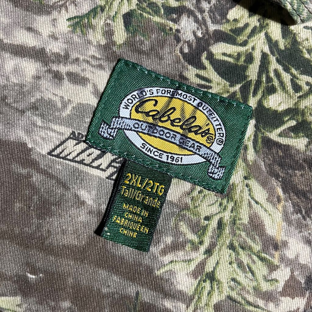 【USED】Cabela’s Realtree Full Zip Jacket