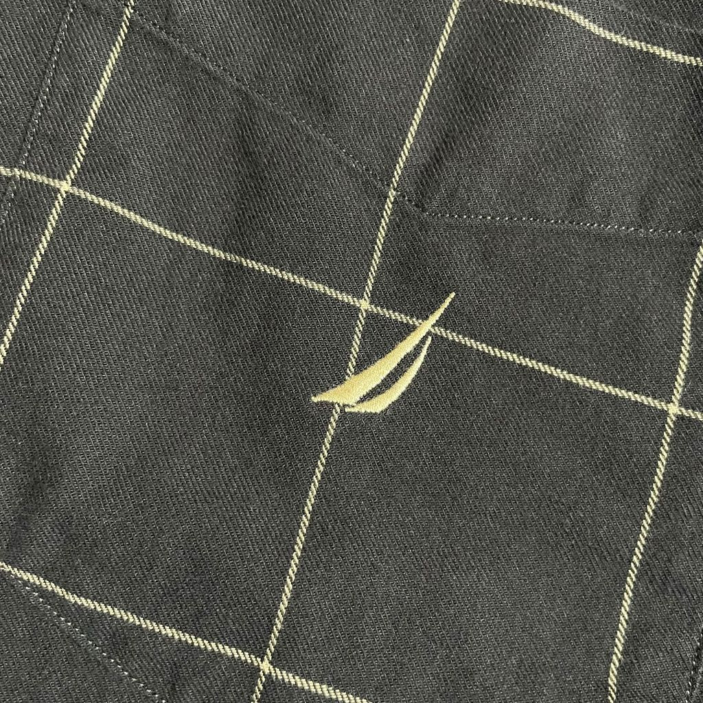 【USED】Nautica L/SL Check BD Shirt