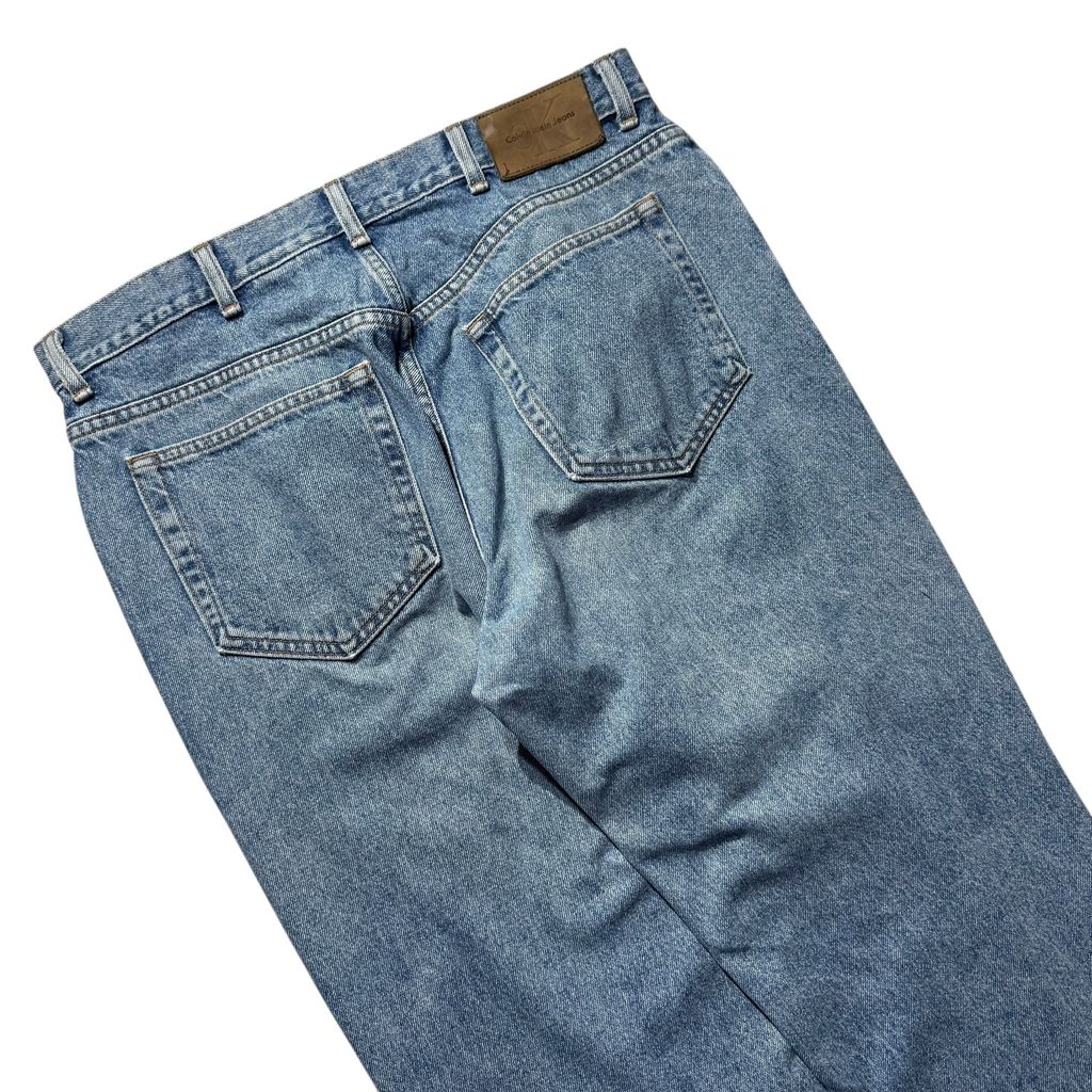 【USED】Calvin Klein Jeans Relaxed Fit Denim Pants/Made in USA