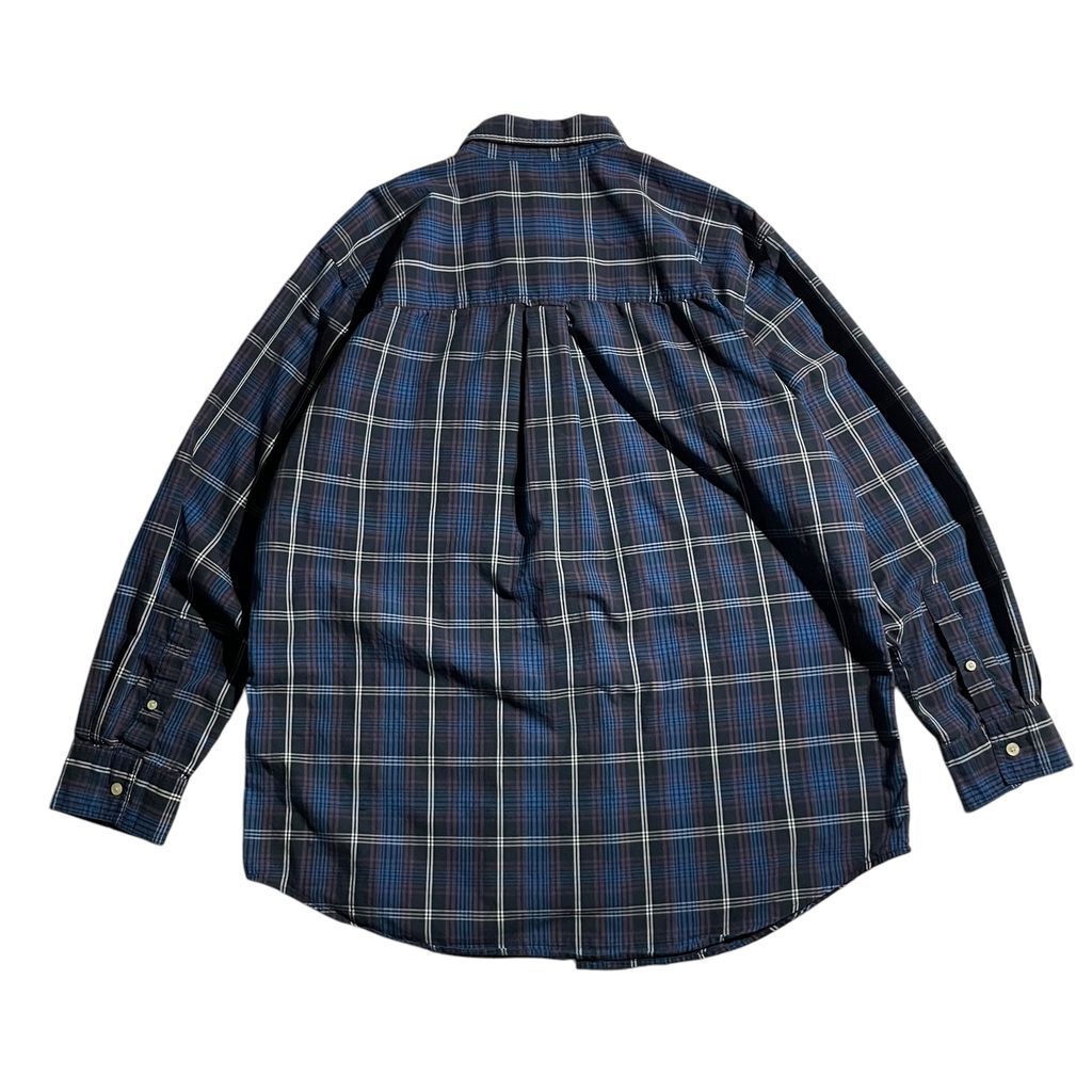 【USED】Chaps L/SL Check BD Shirt