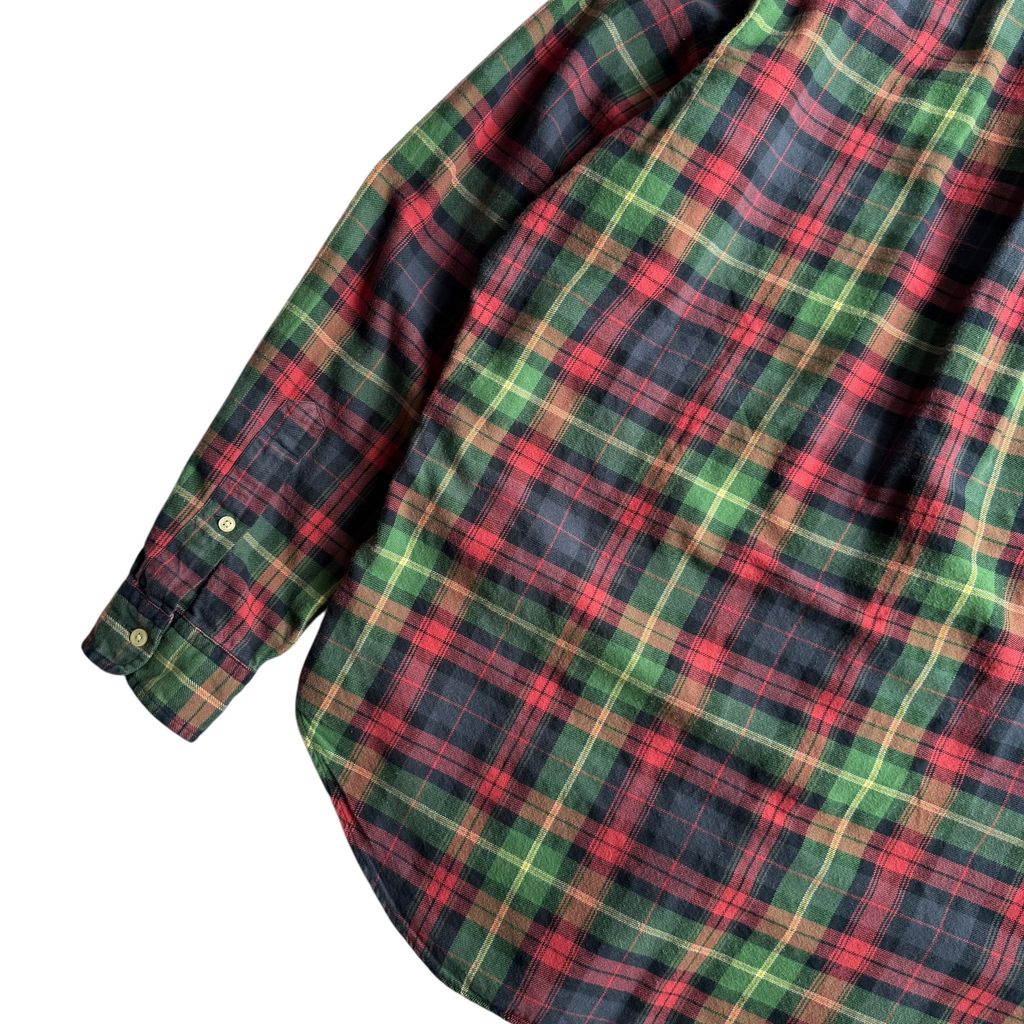 【USED】Ralph Lauren L/SL Check BD Shirt