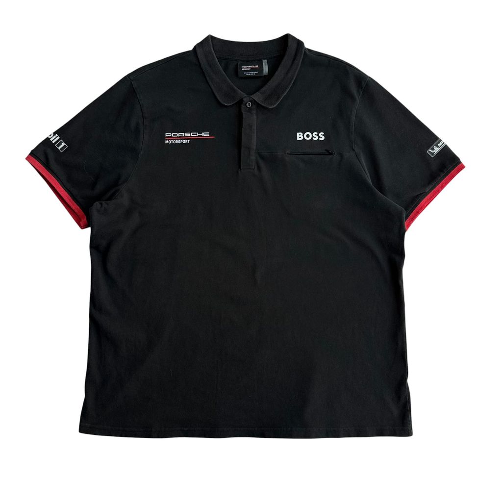 【USED】PORSCHE S/SL POLO SHIRT