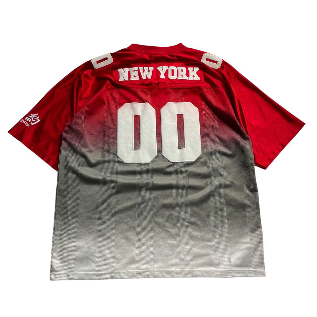 Relax by Relax Designs "New York" Kanji Logo Football Jersey XXL