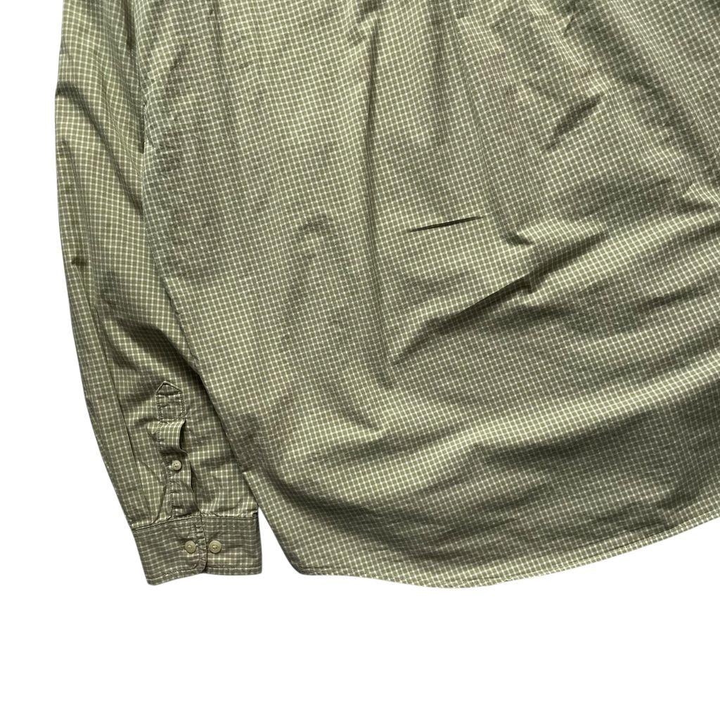 【USED】Eddie Bauer Check BD Shirt