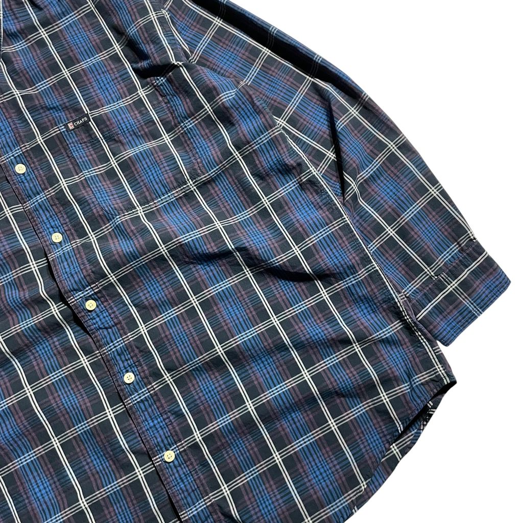 【USED】Chaps L/SL Check BD Shirt