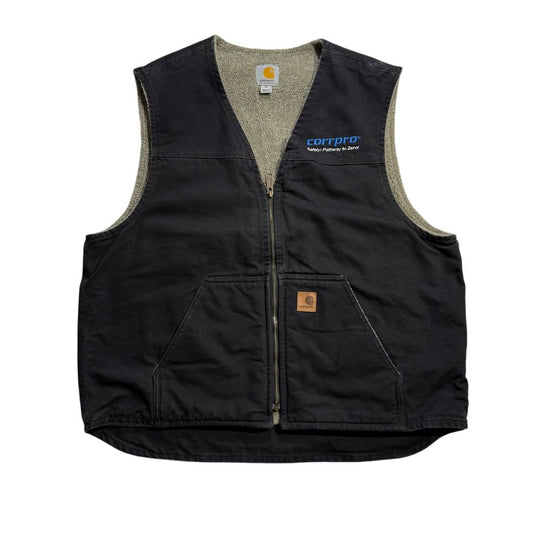 【USED】Carhartt Boa Liner Duck Vest