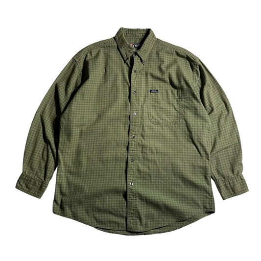 【USED】Chaps L/SL Check BD Shirt