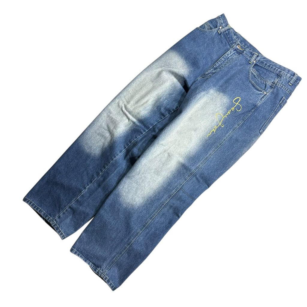 【USED】00s Sean John Gradient Wash Denim Pants Blue 38 / ショーンジョン グラデーション ウォッシュ デニム パンツ ブルー バギーパンツ HIPHOP 2000年代