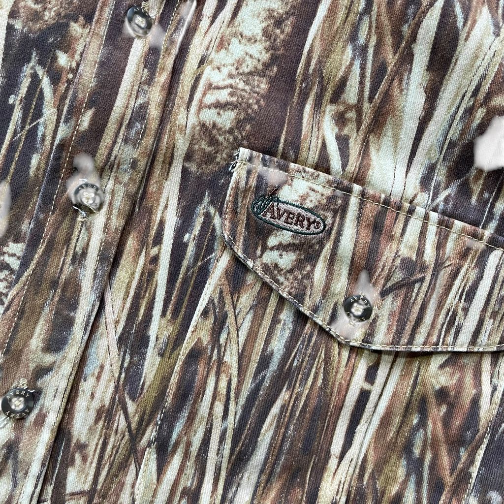 【USED】Avery Grass Camo Shirt
