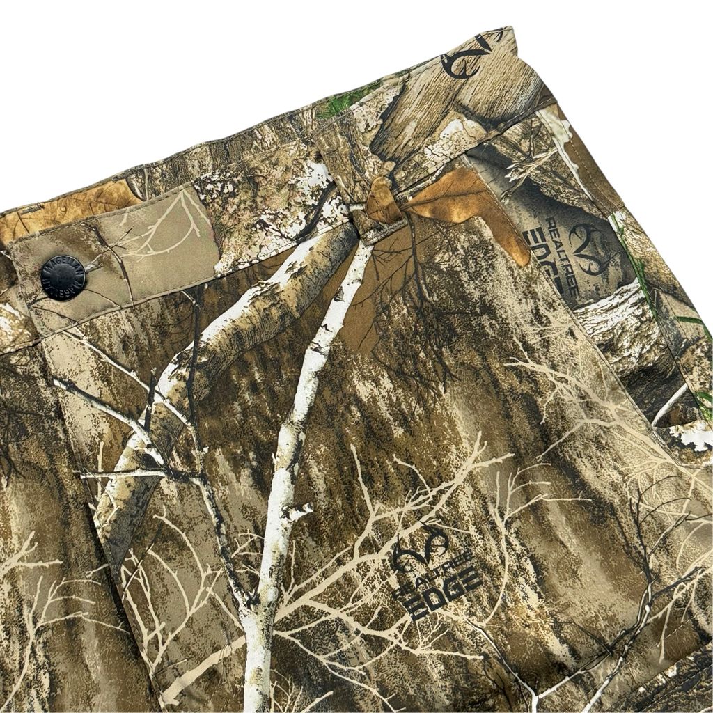 【USED】Magellan Outdoors Realtree Edge Camo Cargo Pants Real Tree XL / マゲランアウトドア リアルツリー 迷彩 カモフラ 2WAY カーゴパンツ 切り替え アウトドア ビンテージ 古着
