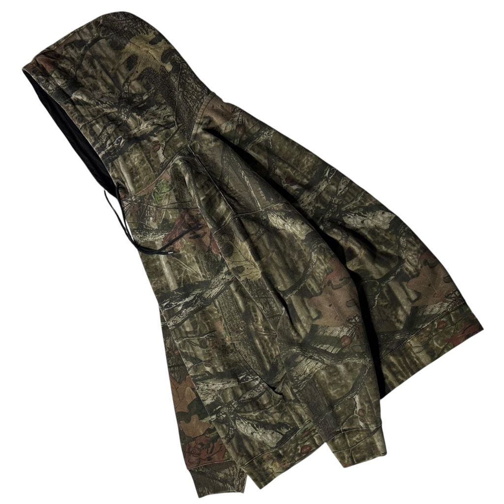 【USED】YUKON GEAR Mossy Oak Real Tree Camo Sweat Hoodie XL / ユーコンギア モッシーオーク リアルツリーカモ 迷彩 スウェット パーカー プルオーバー パキスタン製 メンズ ユニセックス 古着