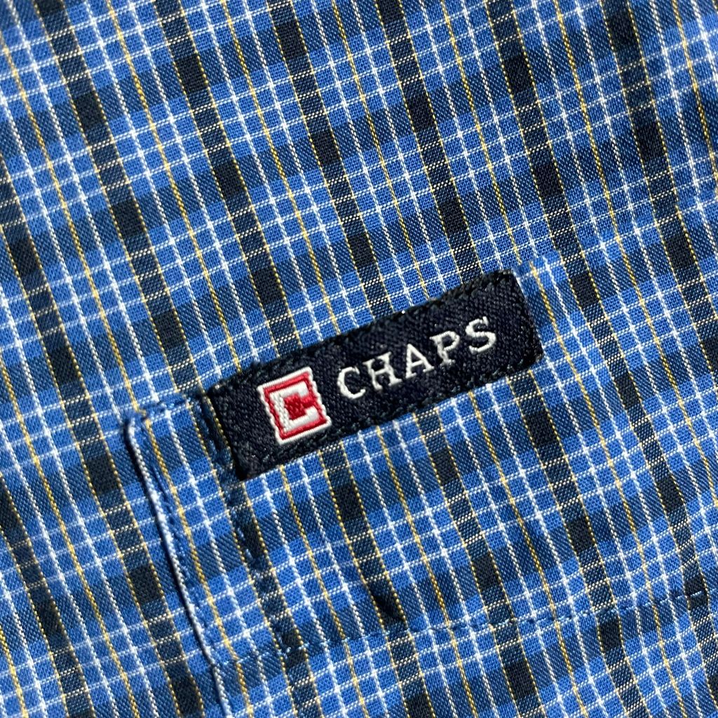 【USED】Chaps L/SL Check BD Shirt