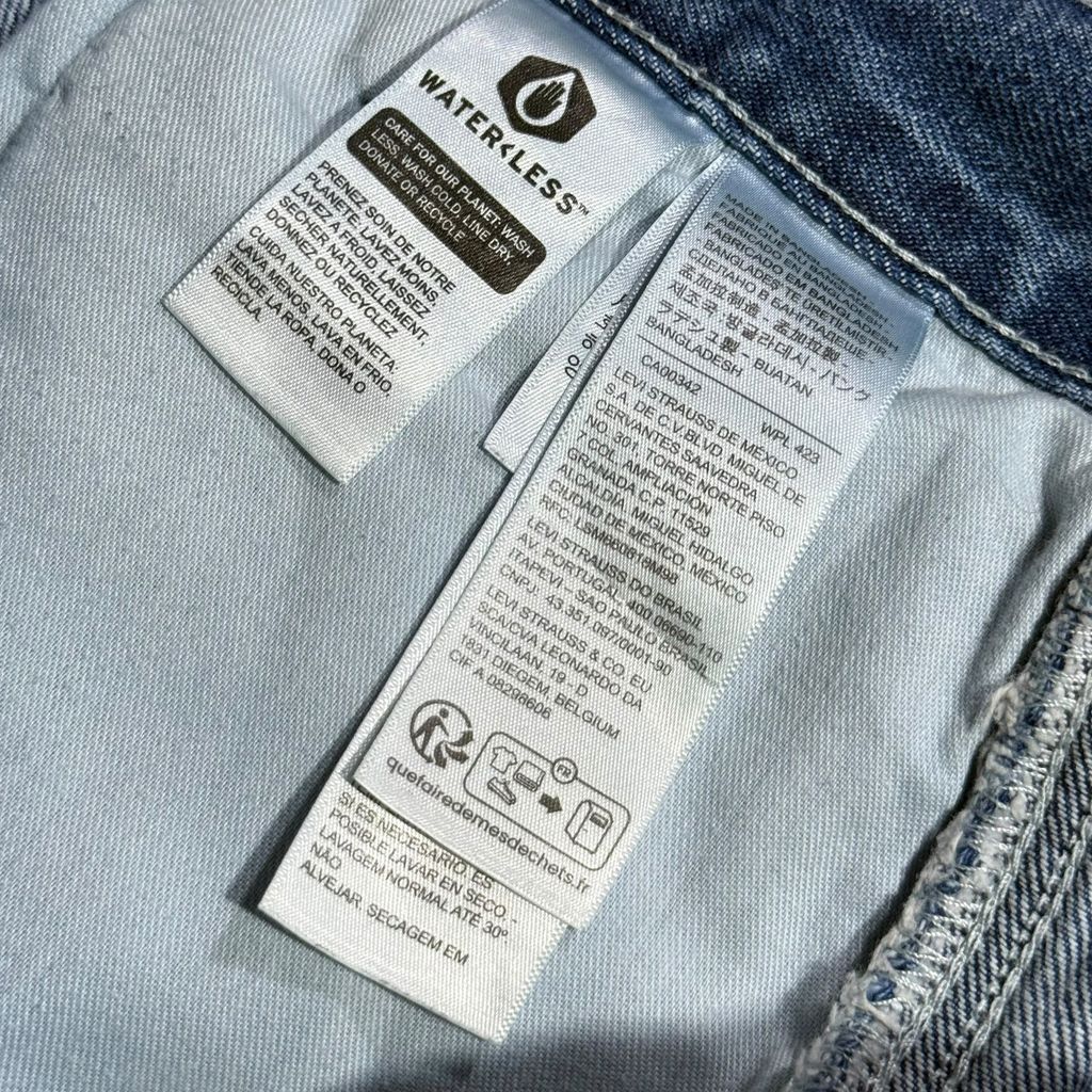 【USED】LEVI'S SILVERTAB LOOSE FIT DENIM CARGO PANT