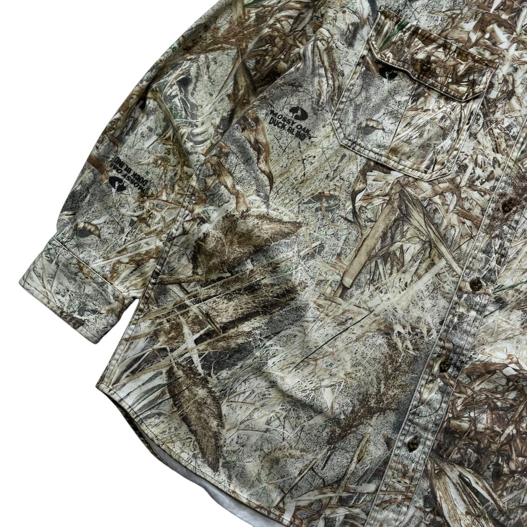 【USED】Mossy Oak Realtree Camo BD Shirt