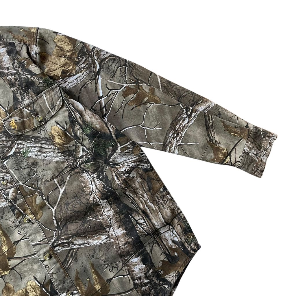 【USED】Browning Realtree Camo BD Shirt