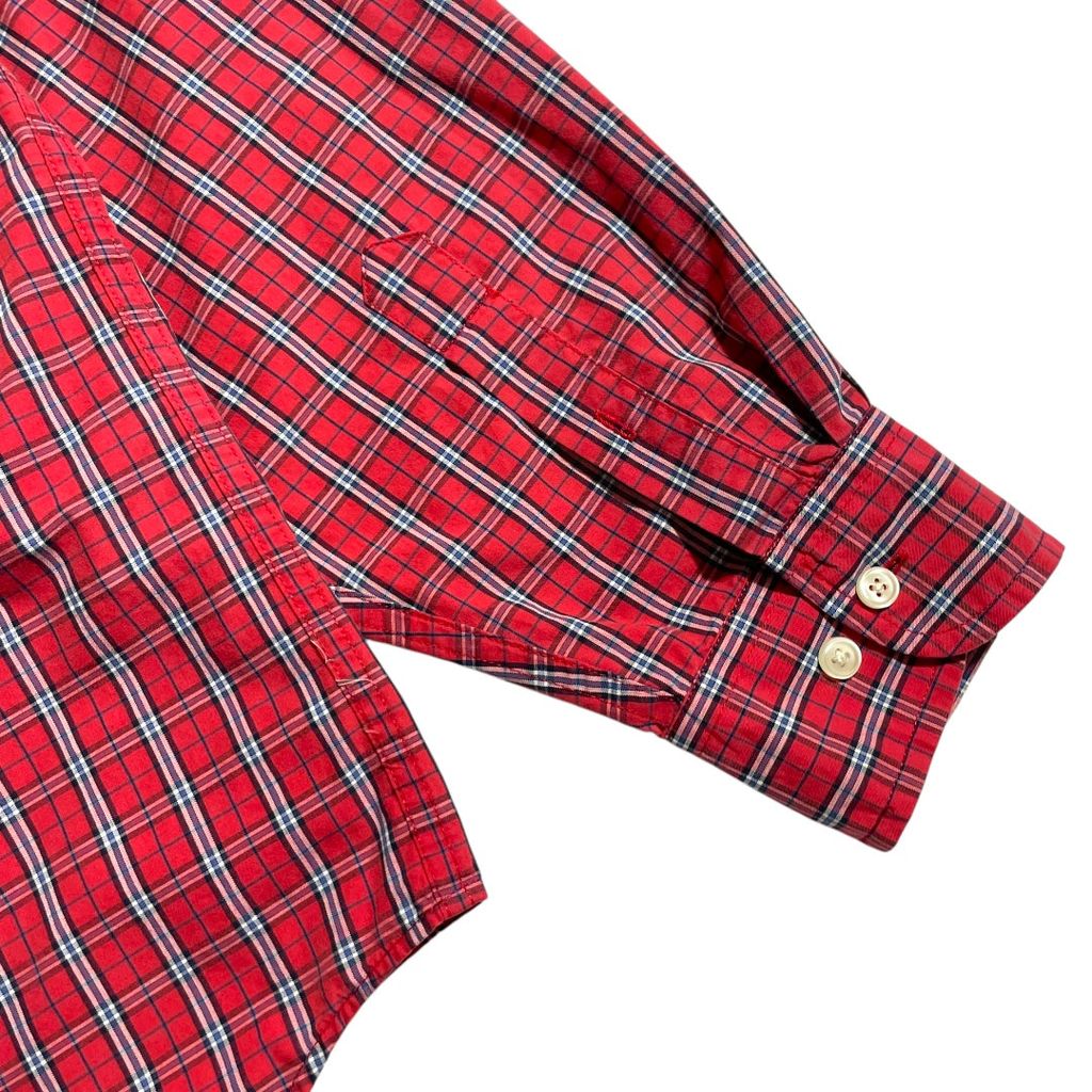 【USED】Gap L/SL Check BD Shirt