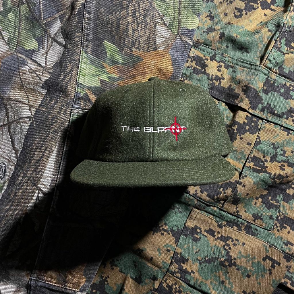 The Blueprint Original  Target Scope 6Panel Wool Cap