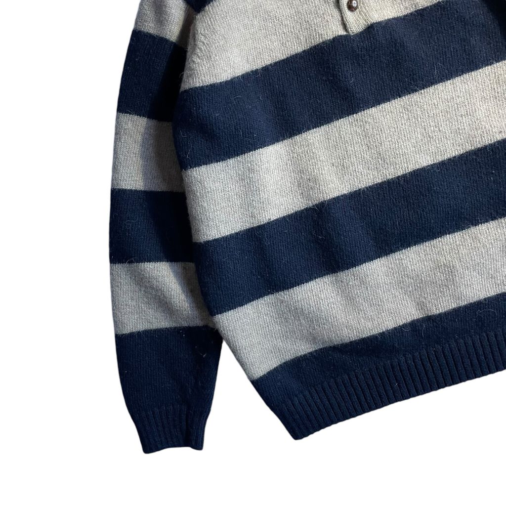 Rivers Border Wool Sweater