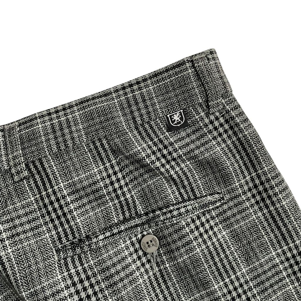 【USED】Stacy Adams Glen Check 1Tuck Rayon Pants