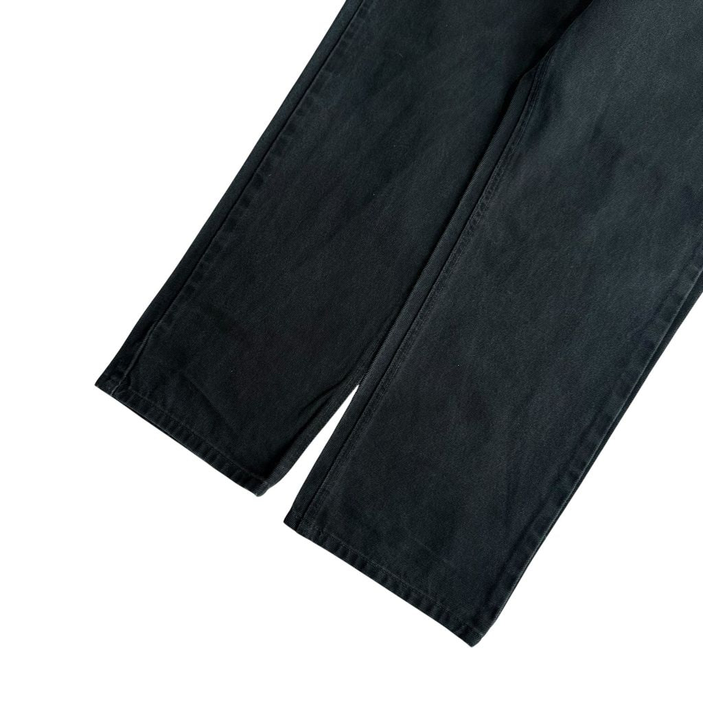 【USED】CARHARTT USA RELAXED FIT TAPARED JEANS BLK 38×30