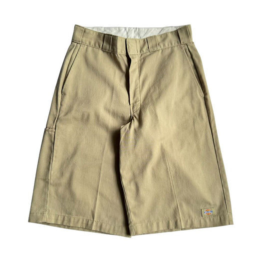 【USED】Dickies Loose Fit Work Shorts ディッキーズ ワークパンツ ショーツ ベージュ 30inch