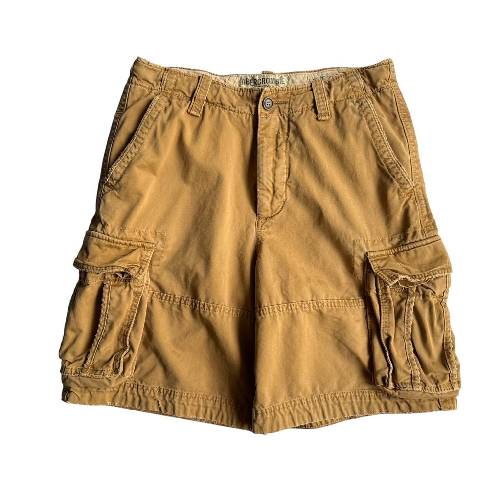 【USED】ABERCROMBIE&FITCH CARGO SHORTS アバクロ カーゴショーツ ハーフパンツ 34インチ