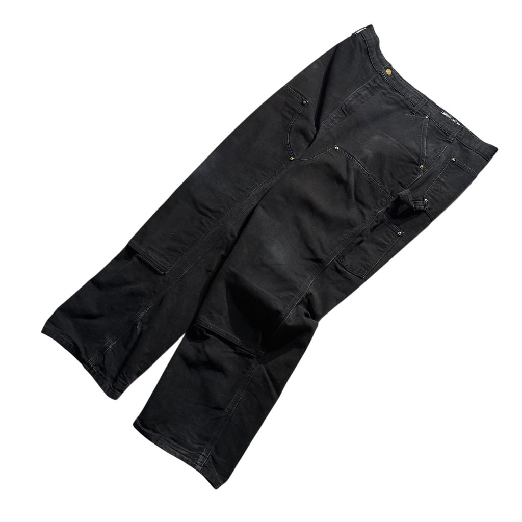 【USED】Carhartt Double Knee Duck Painter Pants Black Made in USA