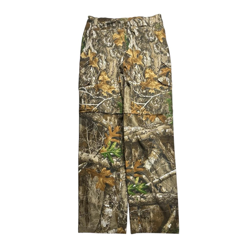 【USED】Magellan Outdoors Realtree Edge Camo Cargo Pants Real Tree XL / マゲランアウトドア リアルツリー 迷彩 カモフラ 2WAY カーゴパンツ 切り替え アウトドア ビンテージ 古着