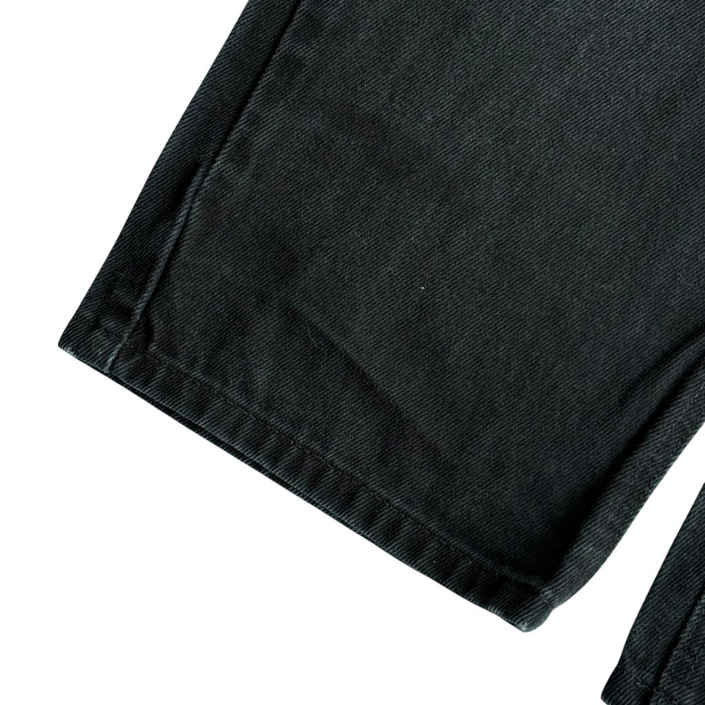 【USED】CARHARTT USA RELAXED FIT TAPARED JEANS BLK 38×30