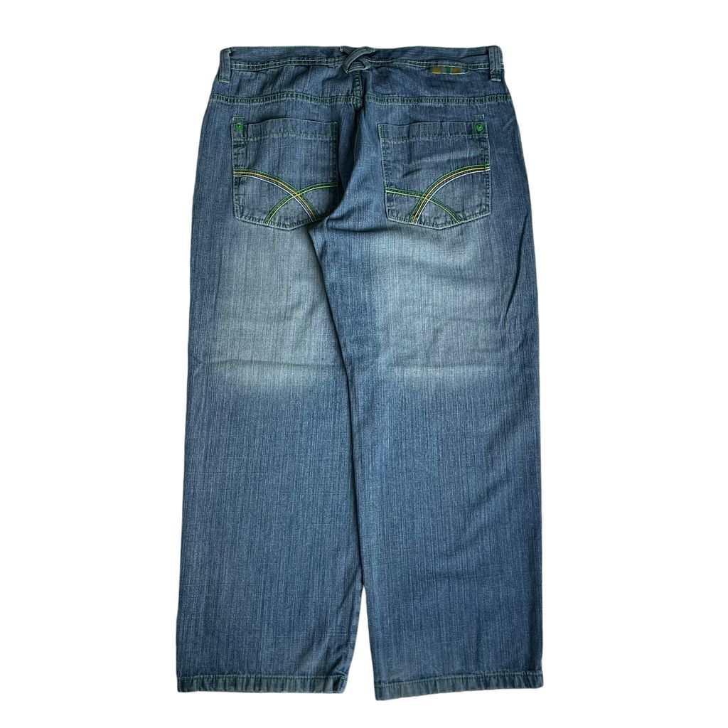 【Used】5ive Jungle & Co Baggy Fit Washed Jeans