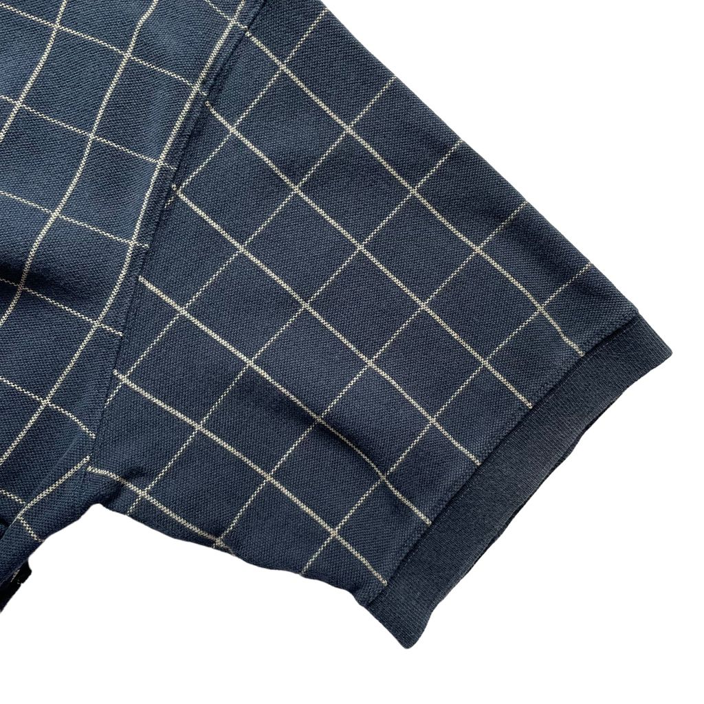 L.L. Bean Window Pen Check S/SL Polo Shirt