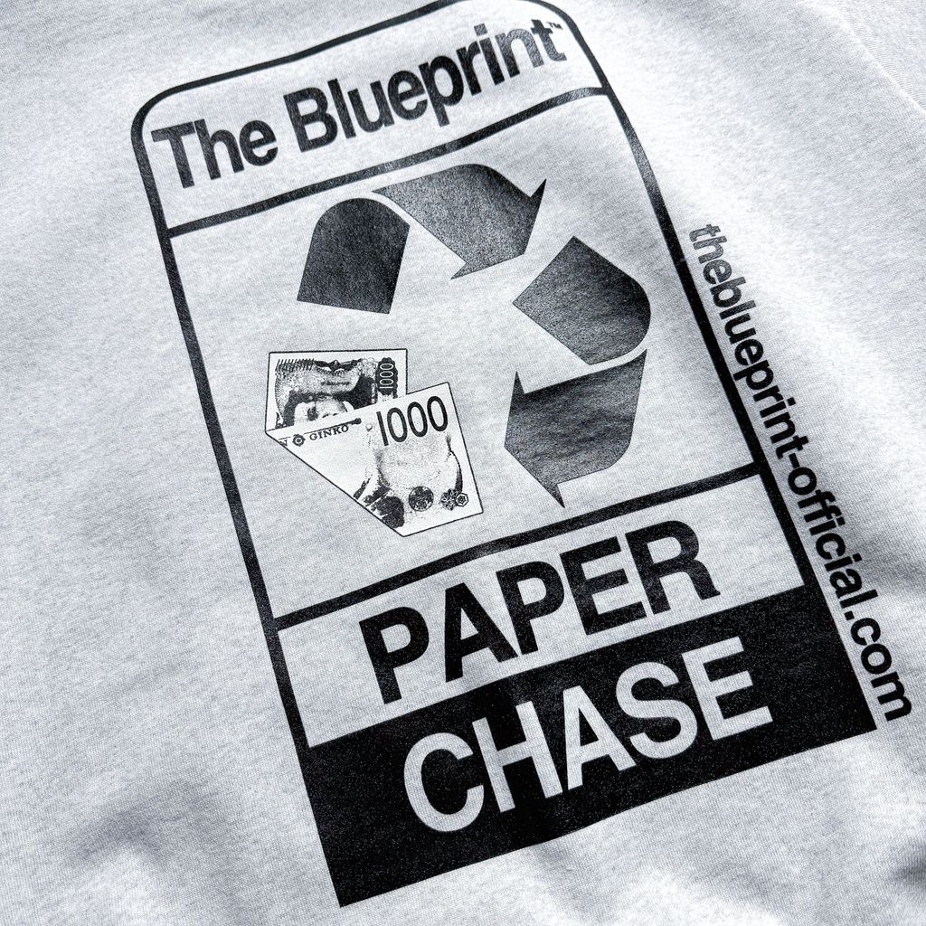 【TBP Original】The Blueprint™︎  "Paper Chase" Crewneck Sweat Shirt