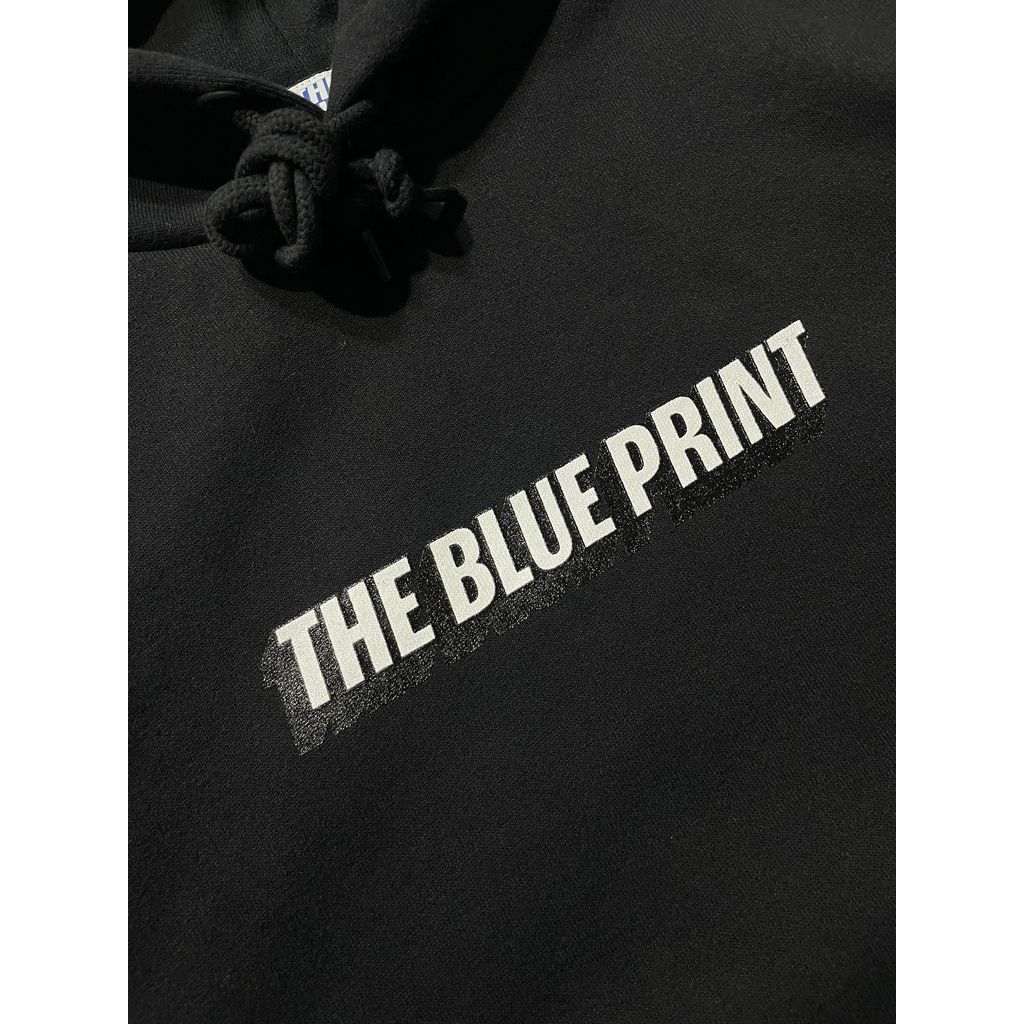 The Blueprint Original Head Line Logo PO Hoodie(Black)