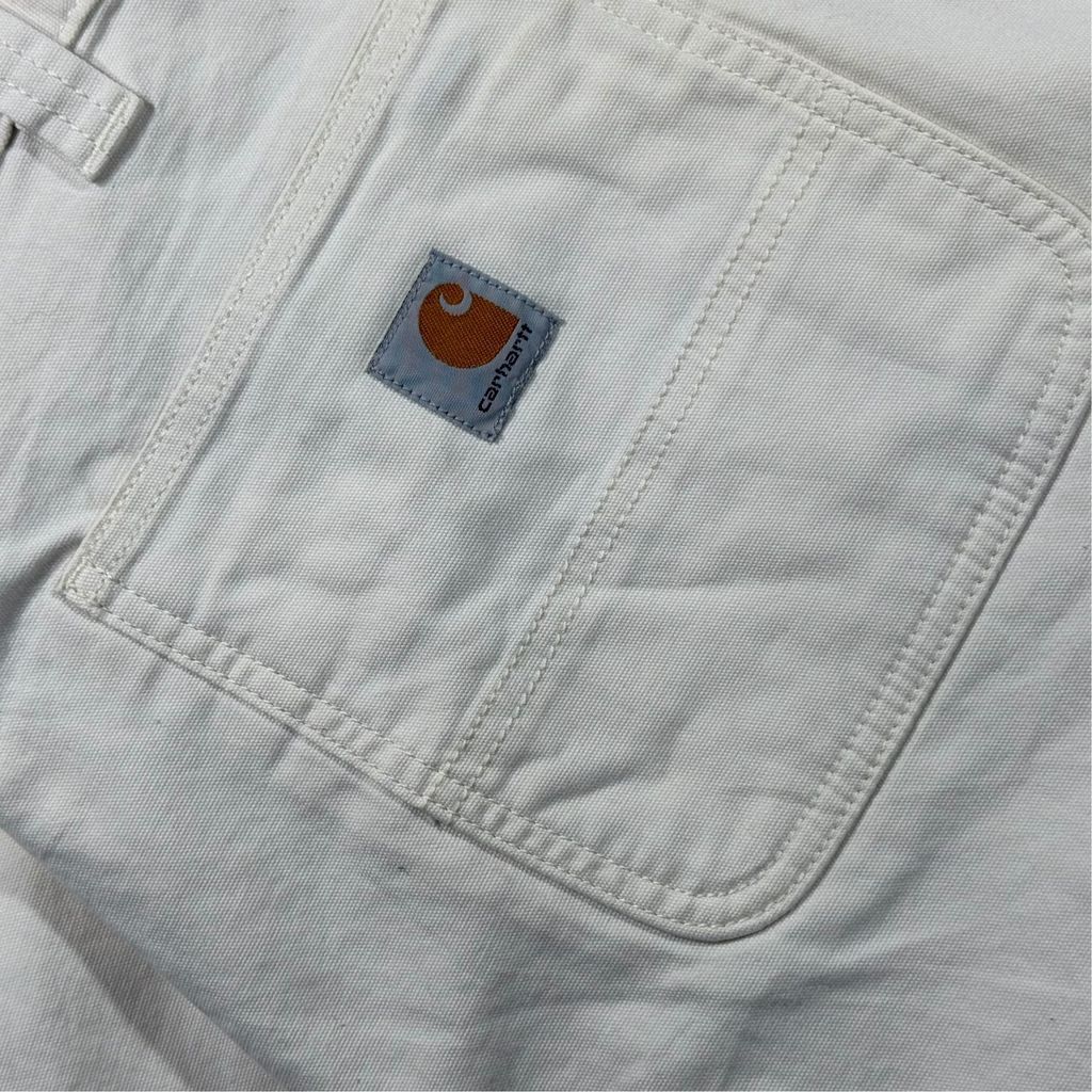 【USED】Carhartt Double Knee Painter Pants White Natural 40 x 32 / カーハート ダブルニー ペインターパンツ ホワイト ナチュラル 生成り ワークパンツ ビンテージ
