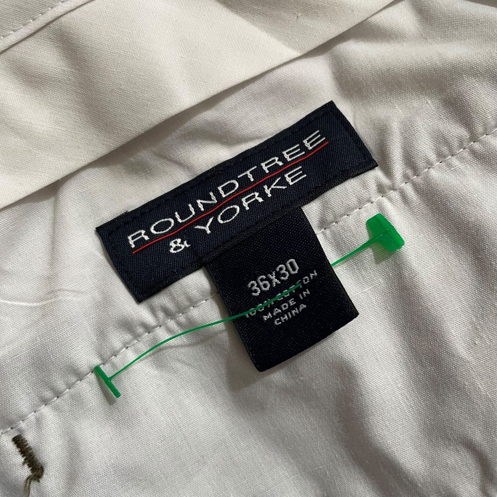 【USED】 ROUNDTREE&amp;YORKE 2Tack Chino Pants