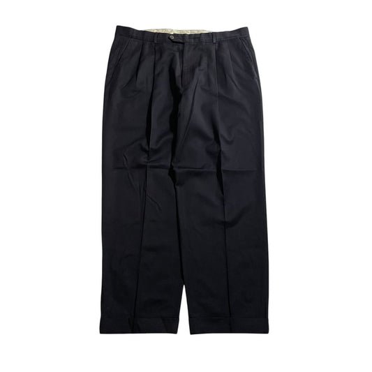 【USED】ALFANI 2tuck Wool Slacks