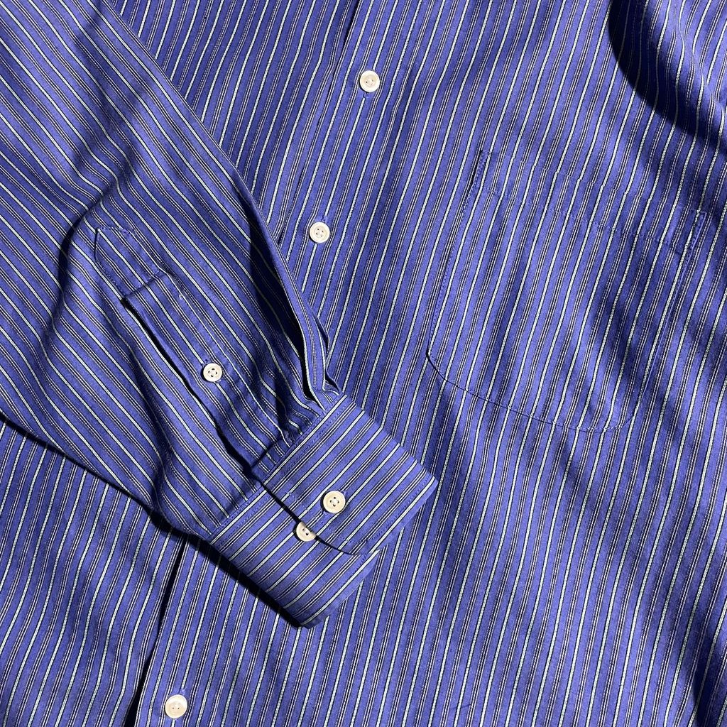 【USED】Chaps L/SL Stiripe BD Shirt