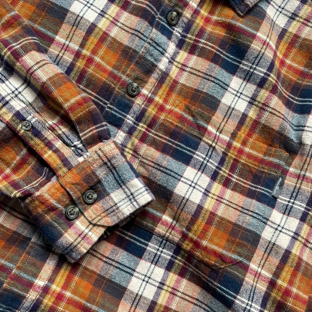【USED】Eddie Bauer Check Flannel Shirt