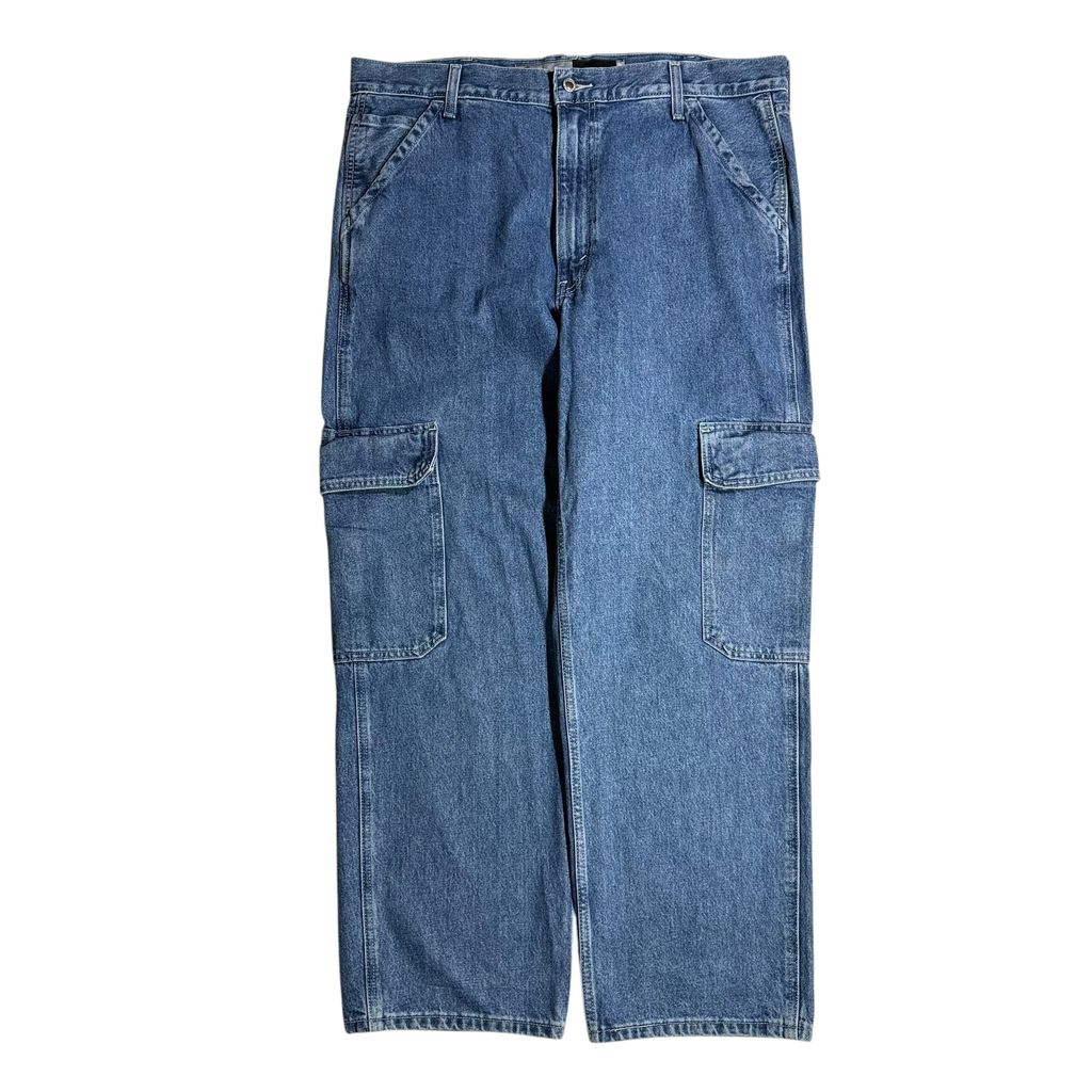 【USED】LEVI'S SILVERTAB LOOSE FIT DENIM CARGO PANT