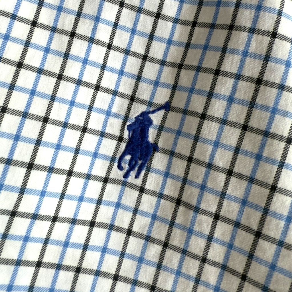 【USED】Ralph Lauren L/SL BD Check Shirt