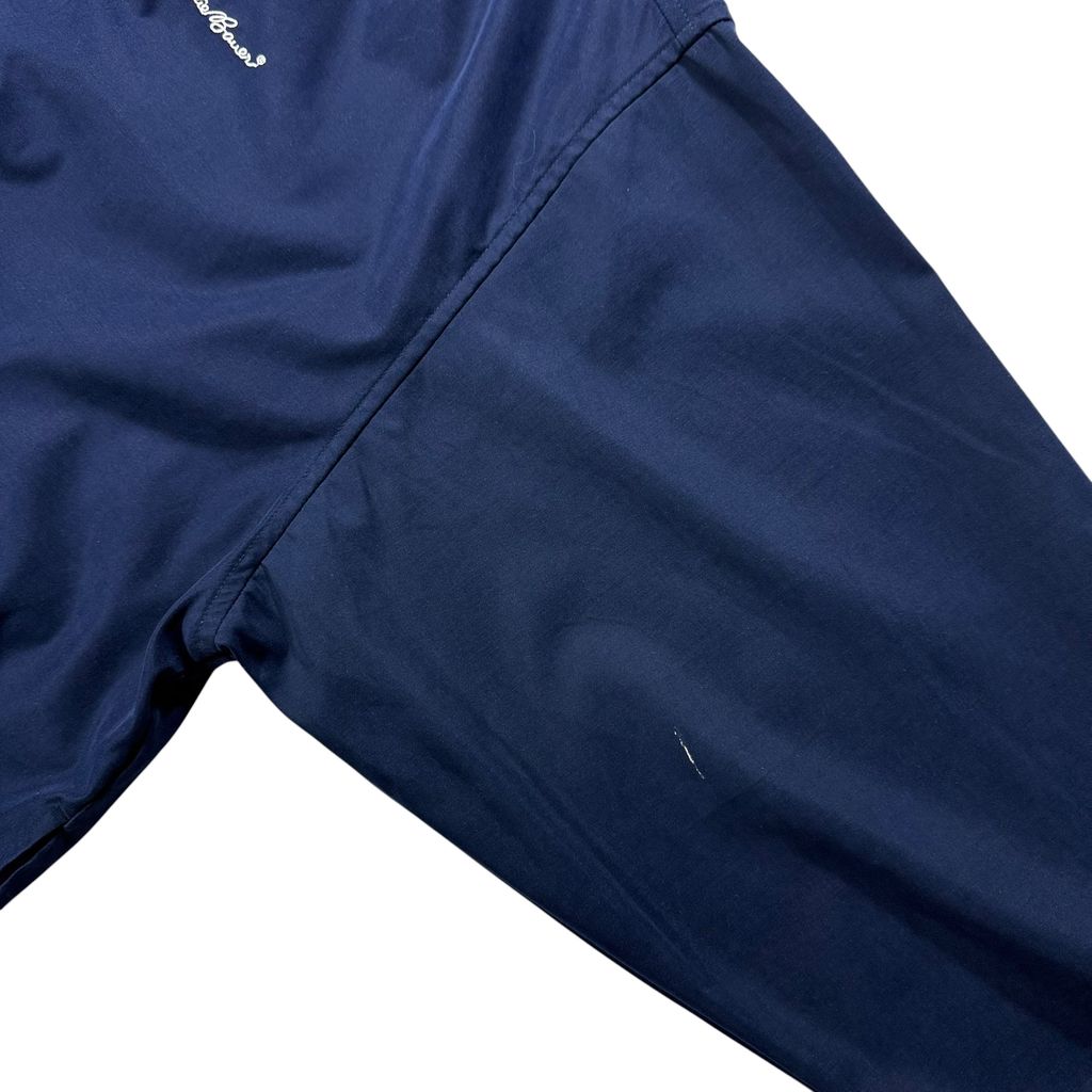 【USED】Eddie Bauer GOLF V-Neck Nylon Pullover Jacket Navy L / エディーバウアー ゴルフ Vネック プルオーバー ナイロンジャケット ウィンドブレーカー 紺 90s〜00s ヴィンテージ 古着