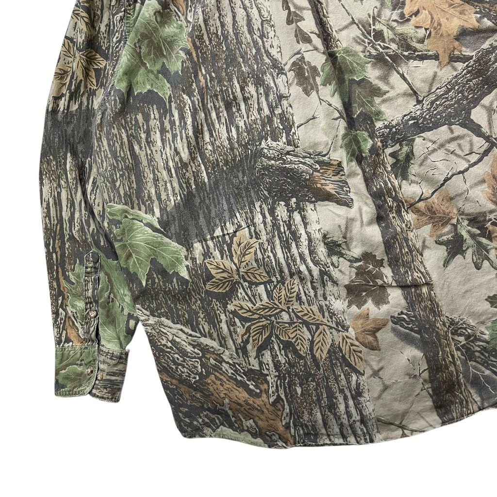 【USED】Wrangler Realtree Camo Shirt