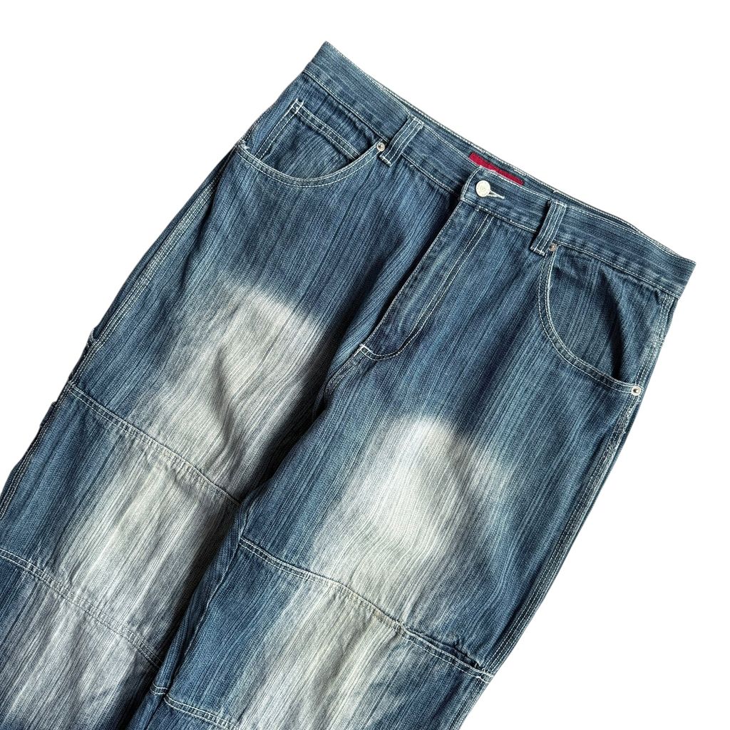 【USED】PJ Mark Washed Denim Painter Pants