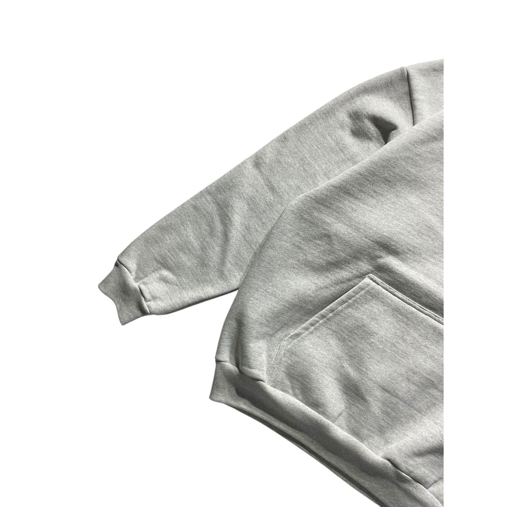 The Blueprint Original Head Line Logo PO Hoodie(Ash Gray)