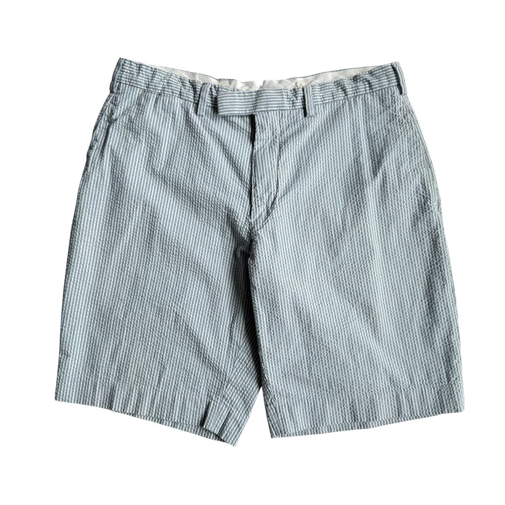 【USED】Polo Ralph Lauren ポロラルフローレン Seersucker Shorts シアサッカー ショートパンツ 36inch