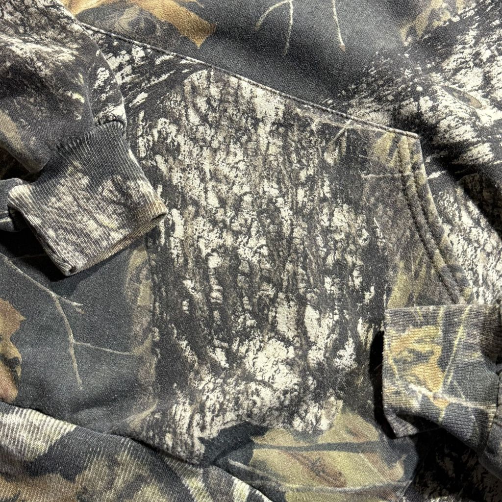 【USED】Jerzees Realtree Half Zip Sweat