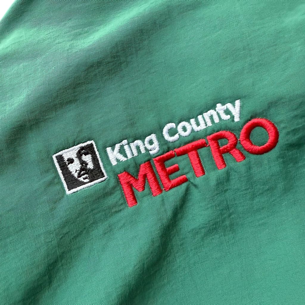 【USED】Sports Master King County Metro Uniform Jacket Made in USA